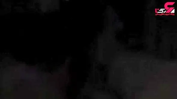 سرقت خطرناک سوخت از تانکر واژگون شده در زاهدان + فیلم