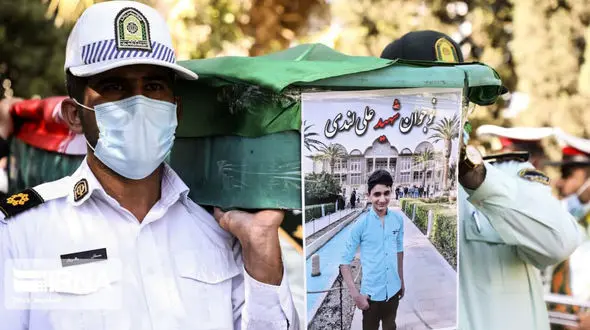 پیام تسلیت رهبر معظم انقلاب به خانواده  "علی لندی " نوجوان غیور ایذه‌ای