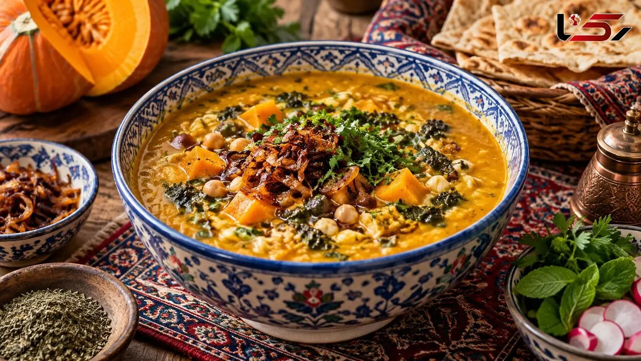 طرز تهیه آش کدو حلوایی؛ انتخاب متفاوت پاییزی