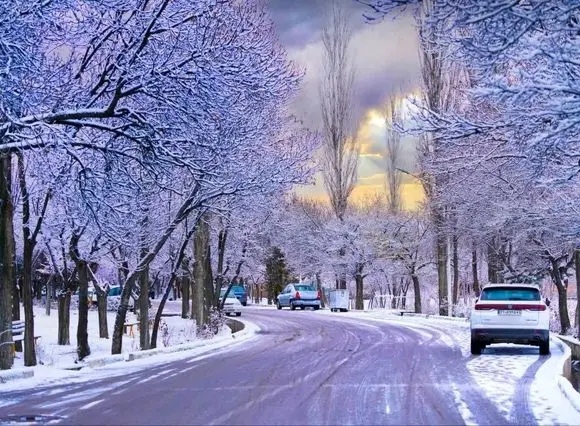 نقشه هواشناسی سفید شد؛ برف گسترده در سه پهنه اصلی کشور/  ثبت برف ۲۸ سانتیمتری در قلب زاگرس