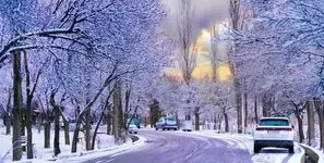 نقشه هواشناسی سفید شد؛ برف گسترده در سه پهنه اصلی کشور/  ثبت برف ۲۸ سانتیمتری در قلب زاگرس