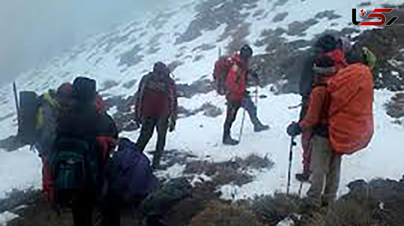 یخ زدن مرد گمشده در ارتفاعات داس نیشابور