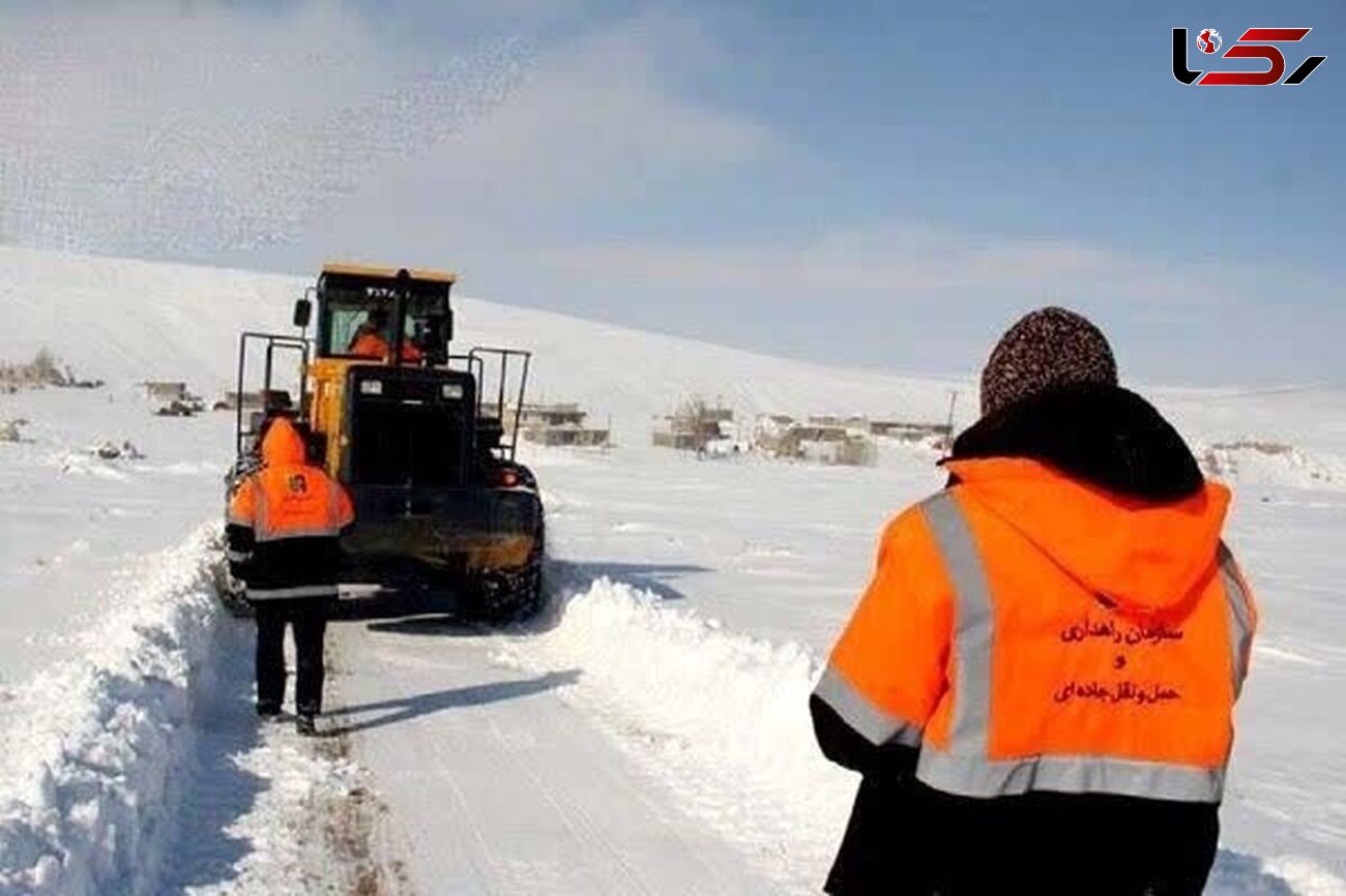 راه ۲۶ روستای مسدود شده از برف در قزوین بازگشایی شد
