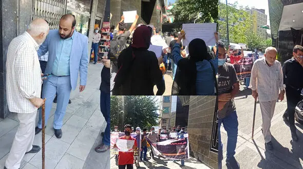 حضور احمد توکلی در بین معترضان کنکوری + عکس و فیلم