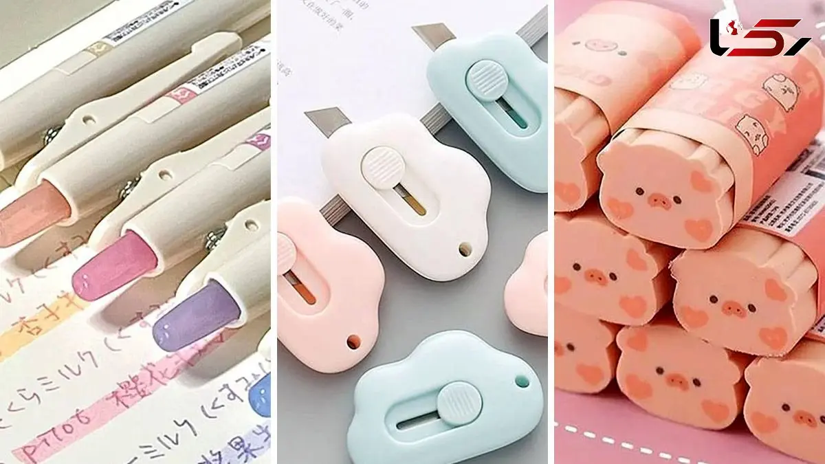 کالکشن لوازم تحریر کره‌ ای کیوت؛ دنیای با نمک نوشت‌ افزار!