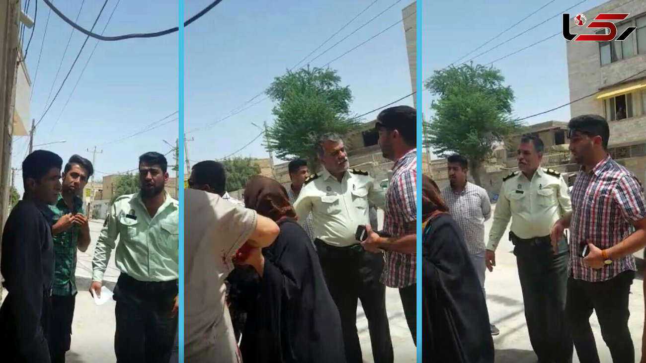 اقدام عجیب رییس بازنشسته بانک وقتی پلیس آبادان جلوی خانه اش رفت+فیلم و عکس