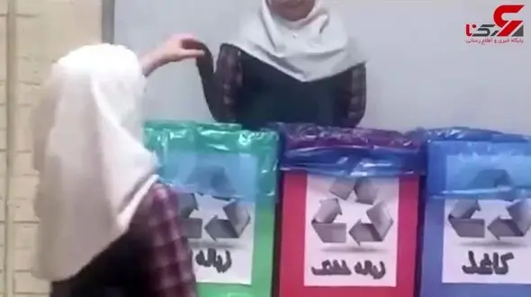 اقدام جالب یک دانش‌آموز در حفظ محیط زیست + فیلم