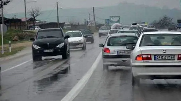 جاده هراز دو طرفه شد