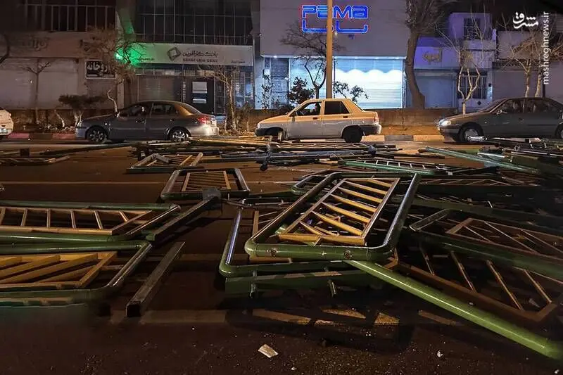 ناآرامی های تهران