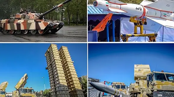 کدام تجهیزات ارتش در رژه نیروهای مسلح به نمایش درآمد؟ / اولین حضور پهپادهای معراج نیروی زمینی سپاه + تصاویر