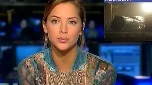 ازدواج مجری زیبای ایرانی با یک کمدین مرد عرب! +عکس 