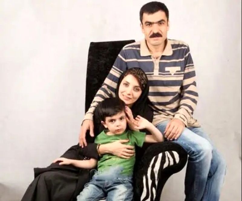 رویا میرعلمی و همسرش