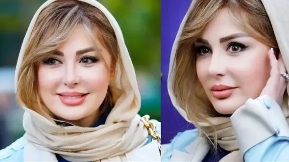 عکس/ نگاهی به مانتو پاییزی نیوشا ضیغمی بازیگر ایرانی در پارک / چه ترکیبی چه استایلی