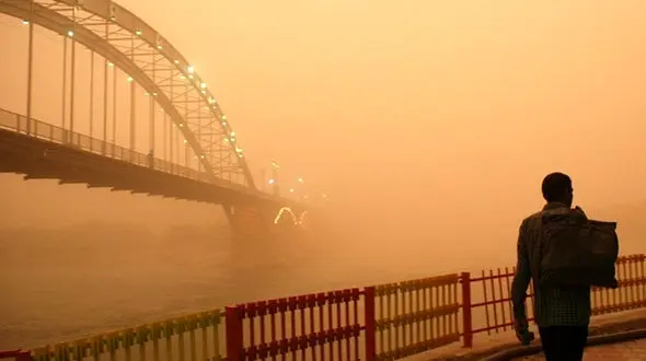 هوای ۱۱ شهر خوزستان آلوده شد