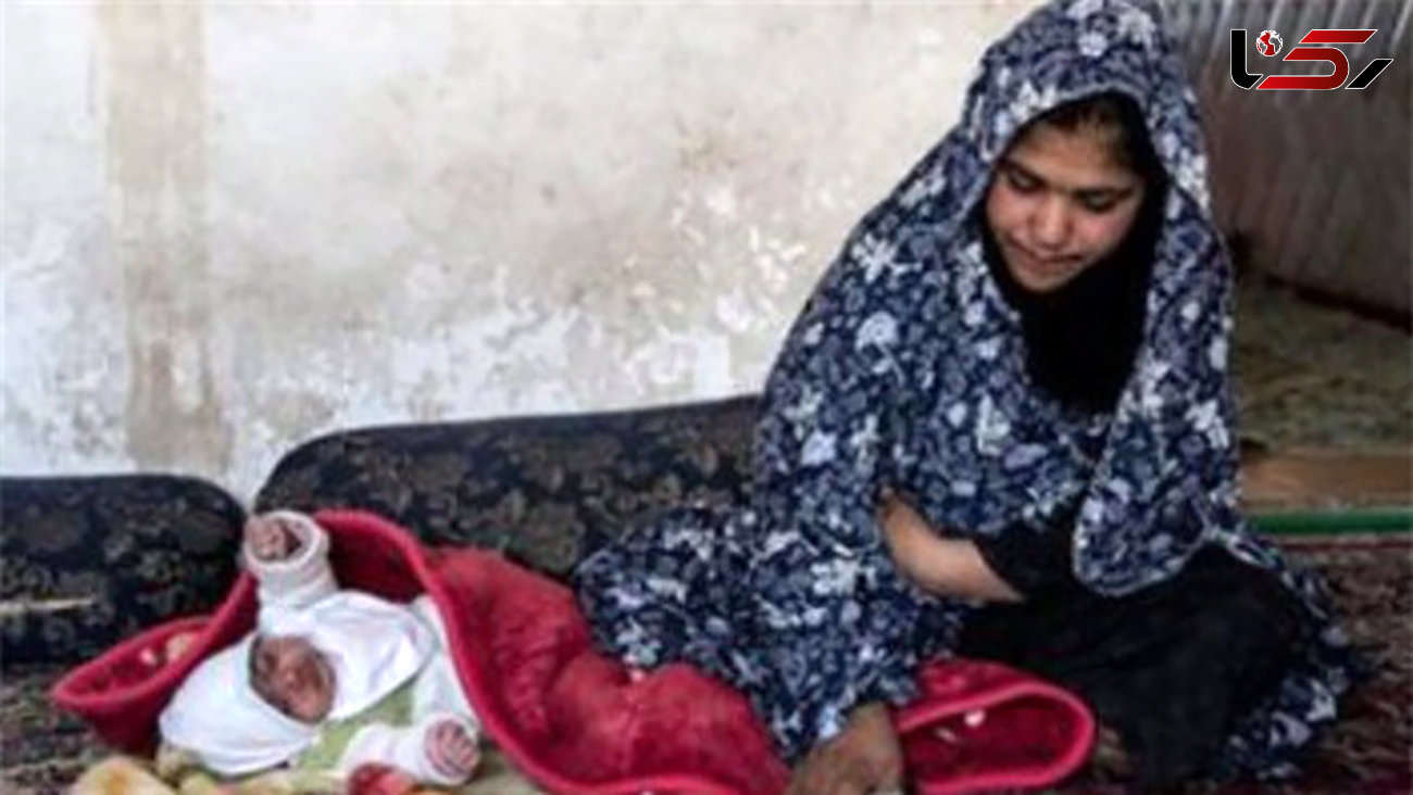 کودک همسری زهرا 13 ساله با محمد در اهواز / عروس کوچک 40 میلیون تومان فروخته شد + عکس