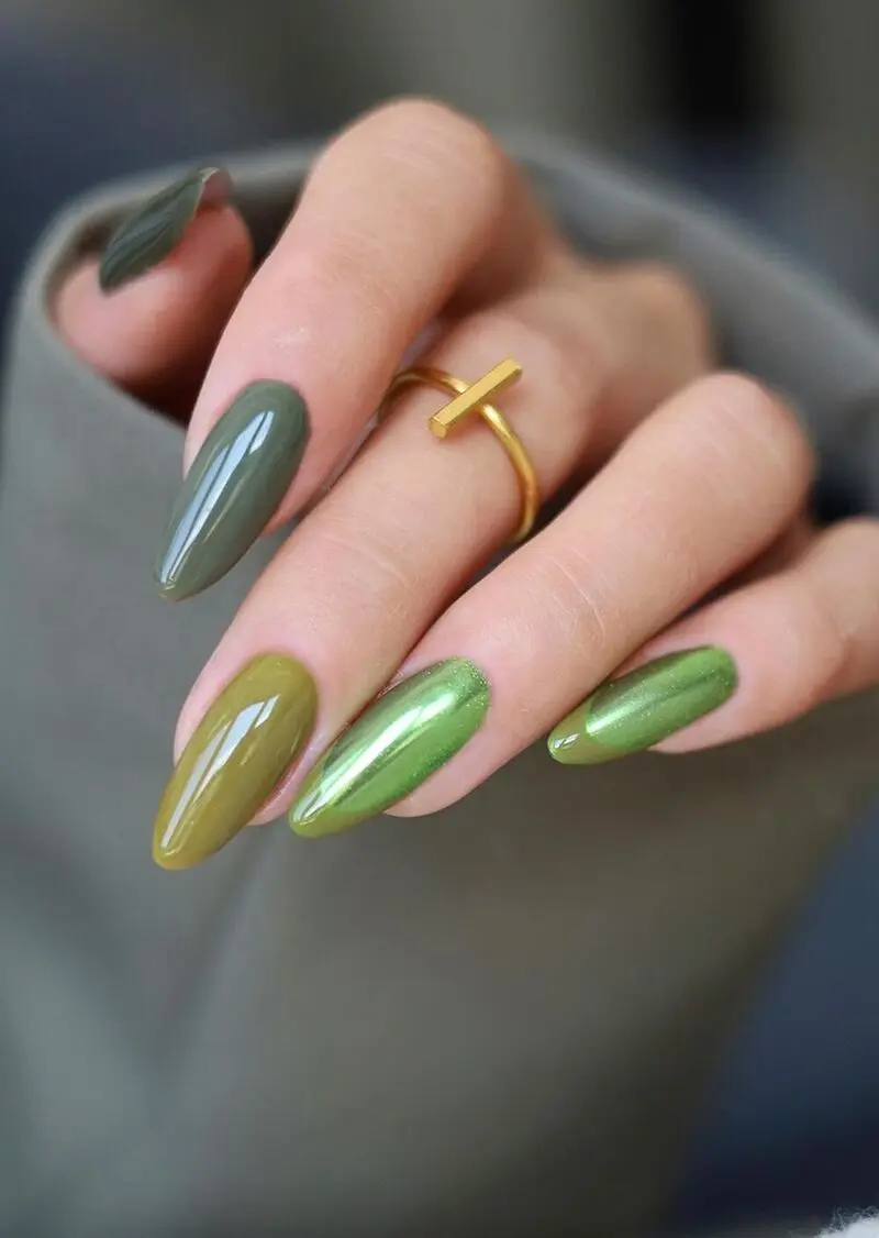 لاک ژل آیس سبز 
