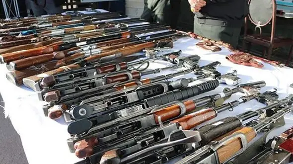 غافلگیری 2 مرد با 114 اسلحه و خشاب در ایلام / نیت آنها شوم بود