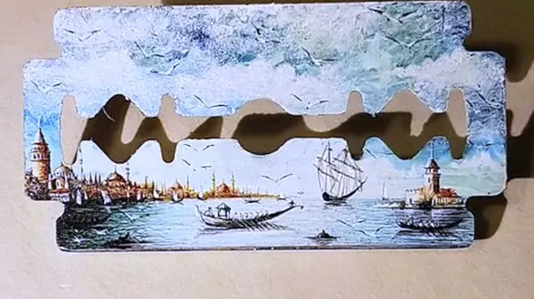 نقاشی های باورنکردنی در جاهایی که فکرش را هم نمی کنید! +فیلم