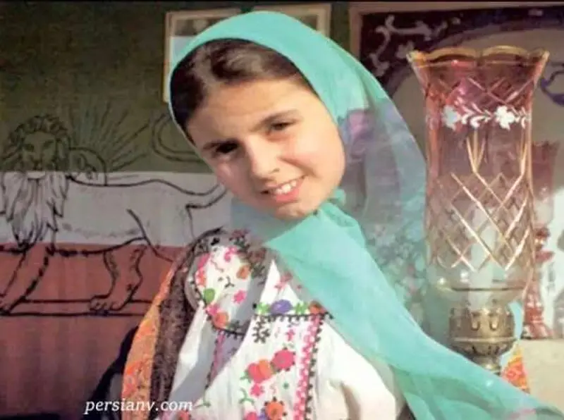  عکس کودکی لیلا حاتمی