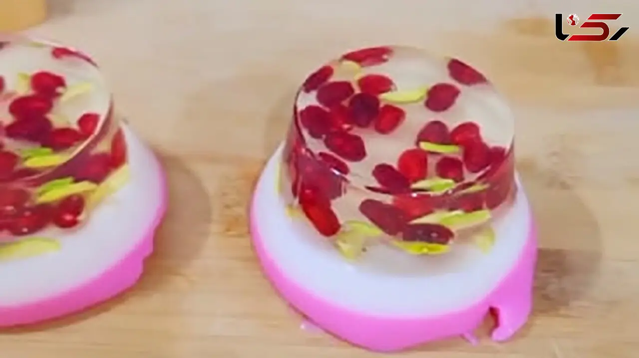 آموزش ژله شب یلدا + فیلم