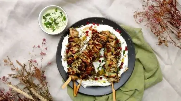 جوجه کبابی متفاوت بپزید/جوجه با طعم ترخون