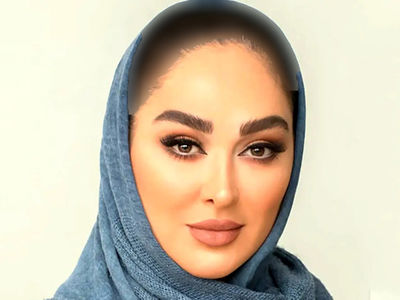 چهره متفاوت و زیبای الهام حمیدی / خانم بازیگر با حجاب جذاب تر است !