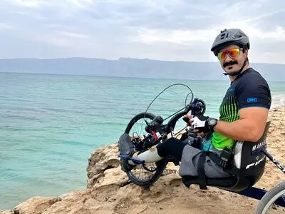 فیلم گفتگو/ دو پایم را گرفتند، اما نتوانستند مرا از رکاب زدن متوقف کنند/ از سانحه تا چهار قهرمانی در هندبایک پارالمپیک