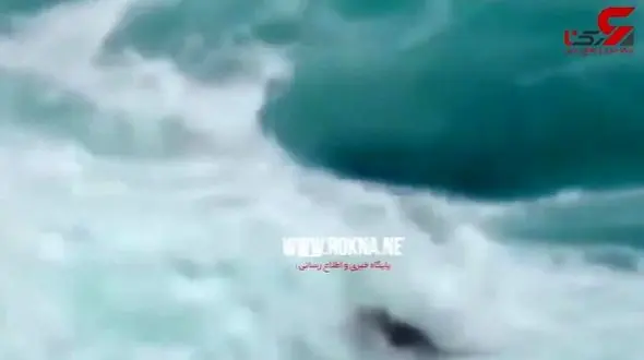 فیلم لحظه حادثه ای هولناک هنگام سلفی گرفتن تازه عروس و داماد