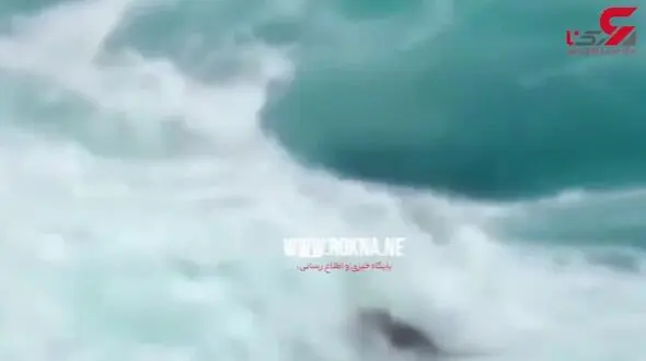 فیلم لحظه حادثه ای هولناک هنگام سلفی گرفتن تازه عروس و داماد