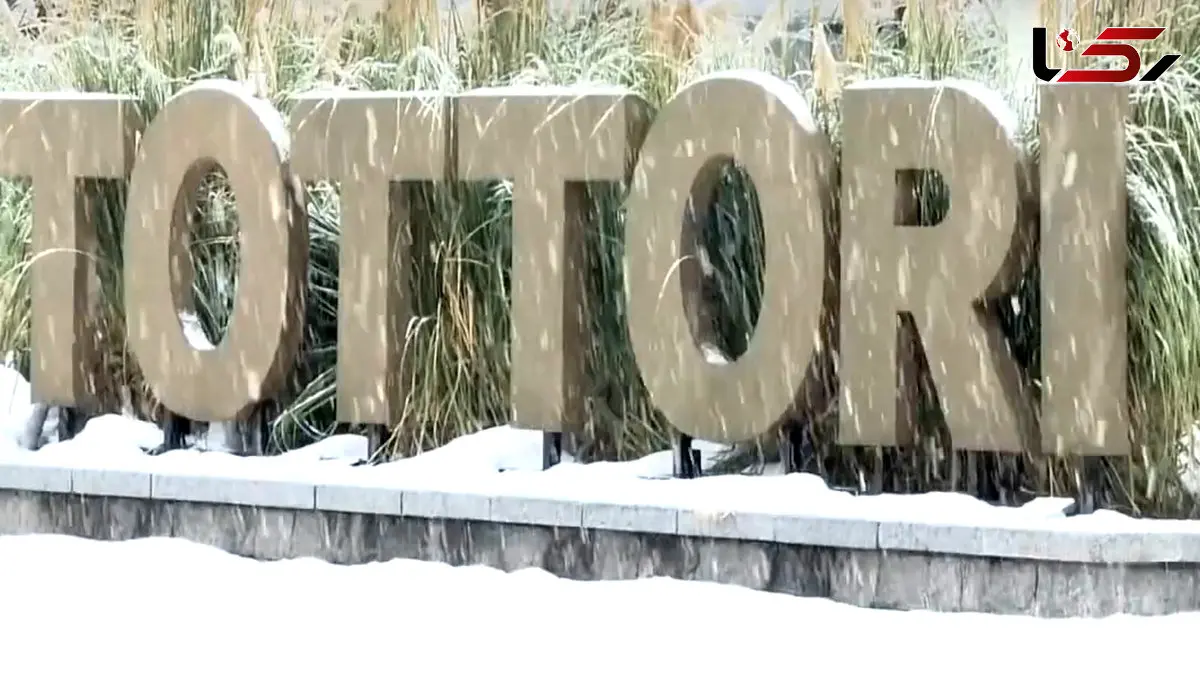 فیلم برف بی سابقه و خطر بهمن در ژاپن