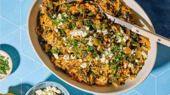 طرز تهیه اسفناج پلو؛ غذای مقوی و لذیذ