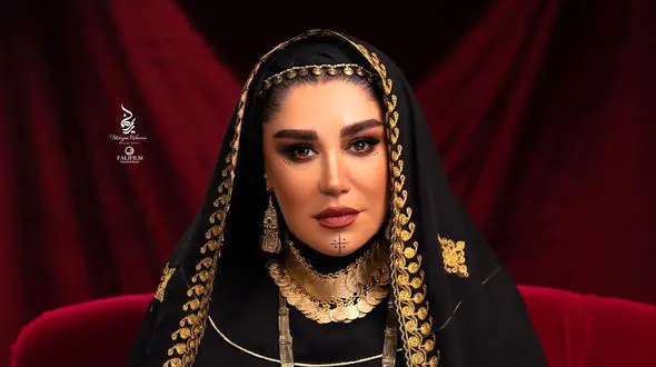 نسیم ادبی عید با این شکل و شمایل خیره کننده شد + عکس جذاب خانم بازیگر سریال شهرزاد