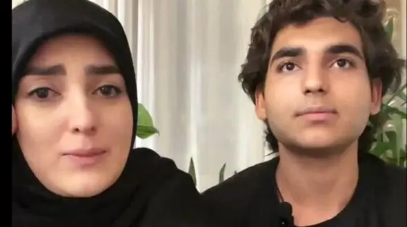 فیلم/ گریه های خانم مجری برای پسرش از شوهر اولش/ امیرعلی: به ستاره جون افتخار میکنم، آقا شهرام شکیبا رو به اندازه پدرم دوستش دارم