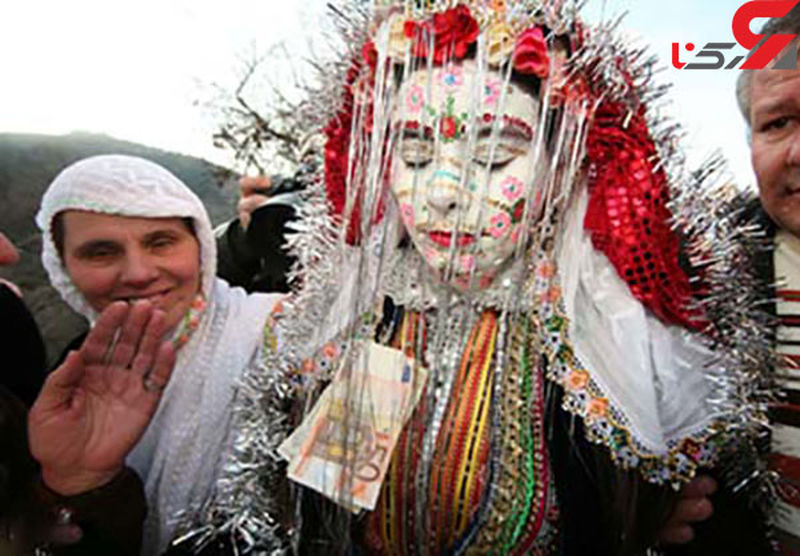 عکس رسم عجیب بلغاری ها در روز عروسی (1)
