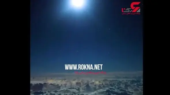 نمای زیبایی از آسمان خلیج فارس از لنز دوربین یک فضاپیما + فیلم 