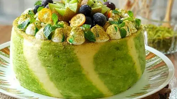 کیک اسفناجی سرشار از آهن + دستور پخت