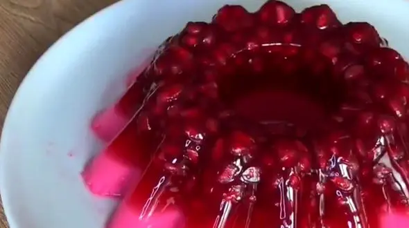 ژله بستنی انار + فیلم