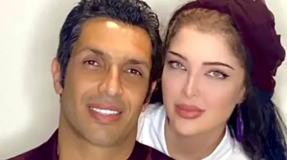 لباس زننده همسر سپهر حیدری داخل ایران ! / ایران و دبی نمی شناسید !