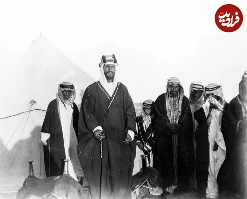 نادر از ملک عبدالعزیز، اولین پادشاه عربستان، در 34 سالگی و سال 1289