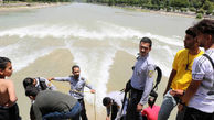 نجات 3 پسر نوجوان از مرگ در رودخانه زاینده رود / آتش نشانان به موقع رسیدند + عکس