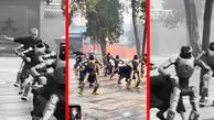 فیلم تمرین رزمی ربات‌ها به سبک شائولین