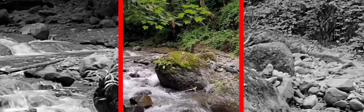 فیلم رودخانه پرآب سیاهکلرود