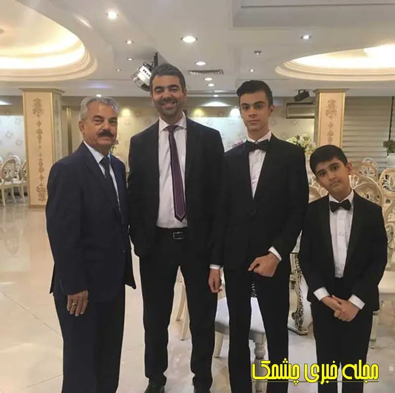 بهزاد خلج و خانواده اش