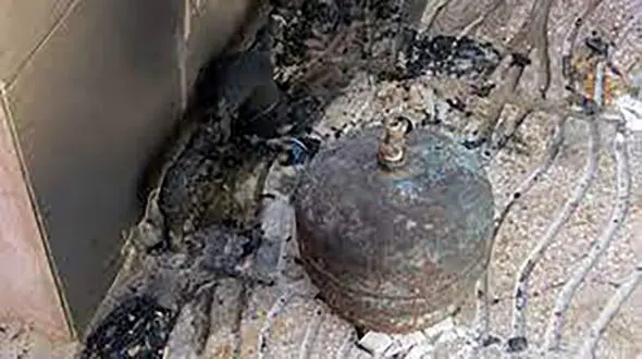 وحشت 2 زن و یک مرد از انفجار پیک نیکی در گلپایگان / مرگ از کنار آنها گذشت