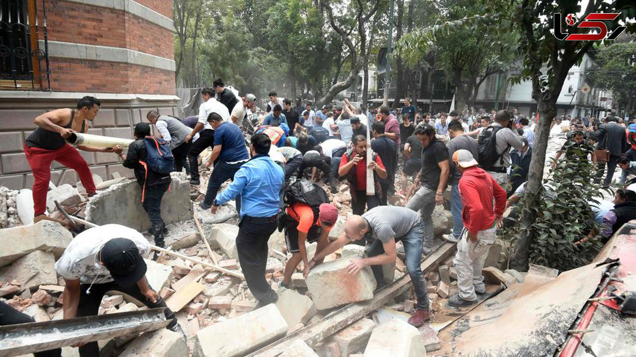 92 نفر در زلزله مکزیک کشته شدند