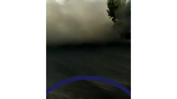 فیلم وحشت آور از نشت شدید گاز روبروی پارک شهریار / شوکه می شوید