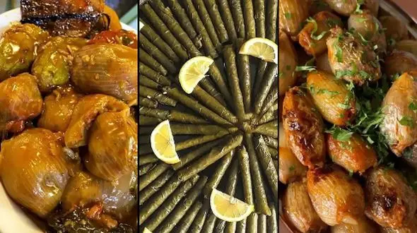 دلمه‌ های رنگارنگ؛ تزئین خلاقانه برای سفره‌ ای شیک