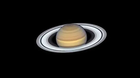 عکسی بسیار واضح از زحل