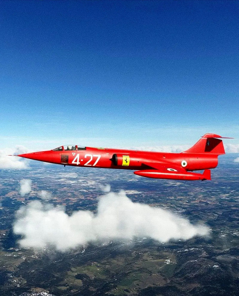 هواپیمای F-104G استارفایتر که توسط نیروی هوایی ایتالیا به فراری اهدا شد