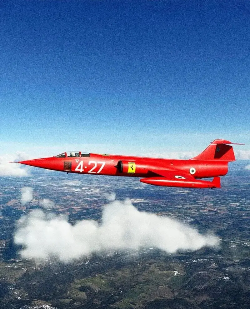 هواپیمای F-104G استارفایتر که توسط نیروی هوایی ایتالیا به فراری اهدا شد